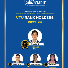 VTU RANK HOLDERS 2022-23