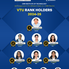 VTU RANK HOLDERS 2024-25